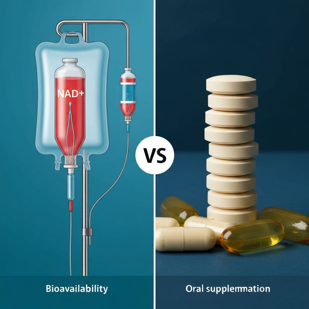 NAD+ Injection vs. Oral Supplements: Which Is More Effective?